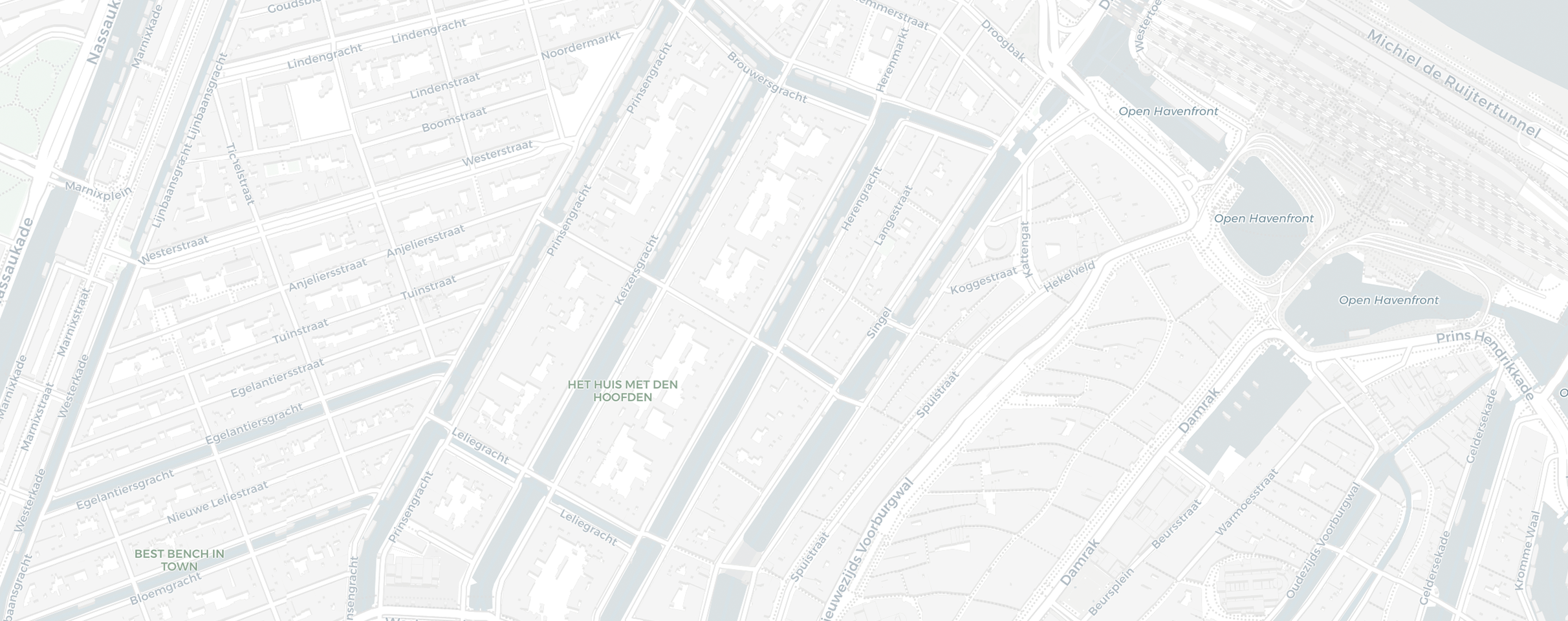 Kaart van Amsterdam